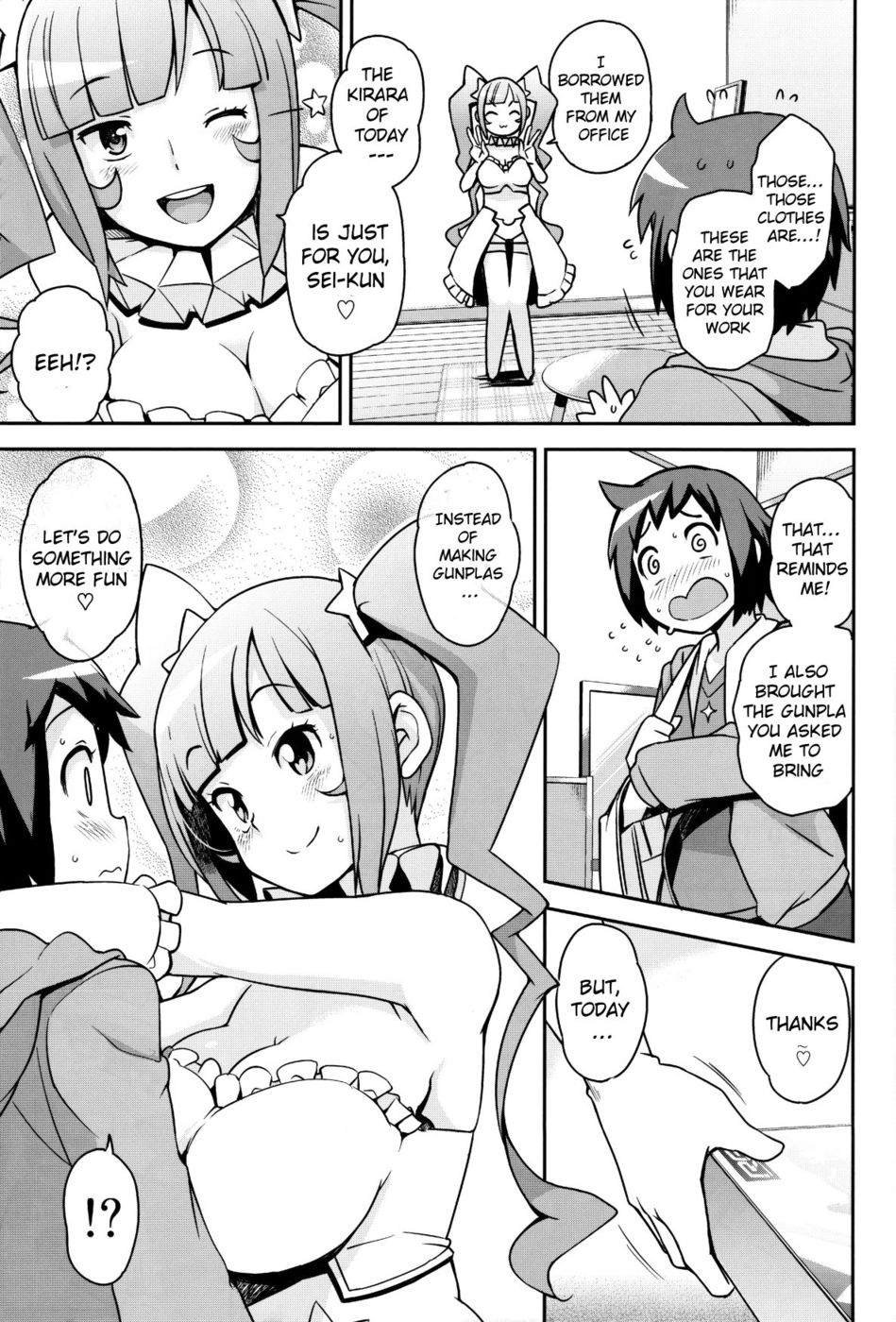 Hentai Manga Comic-Milky Meteor Gun-Read-6